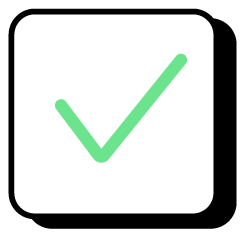 Green check mark