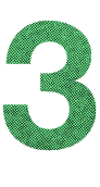 Green number three